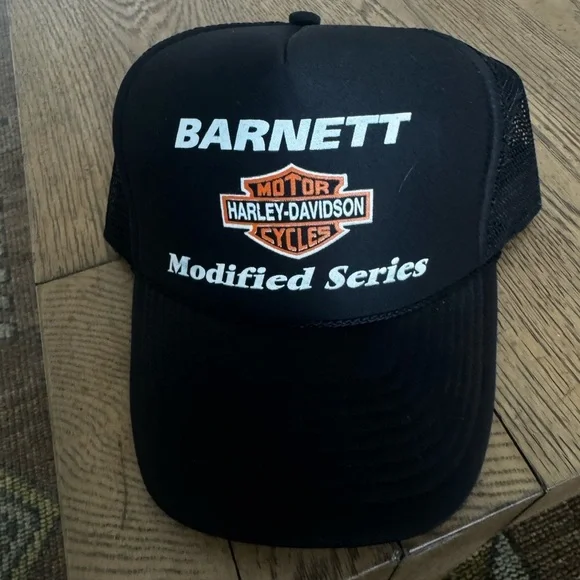 Vintage 1990’s Harley-Davidson Barnett Modified Series Foam Trucker Hat Nissun